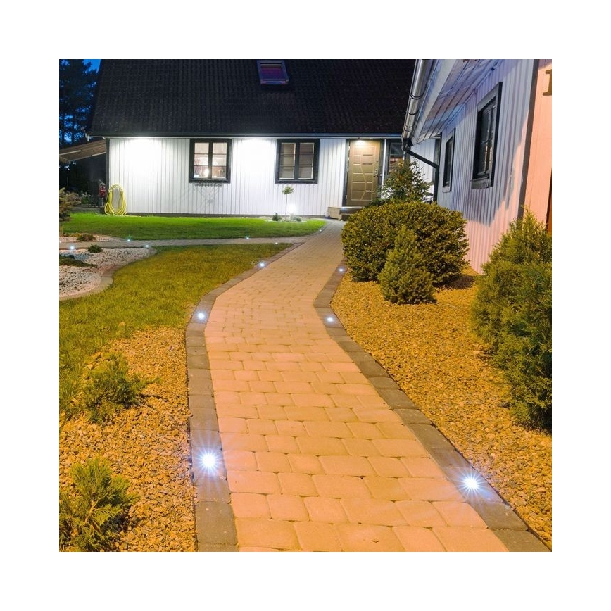 Venkovní nájezdové svítidlo 1xGU10/35W/230V IP67