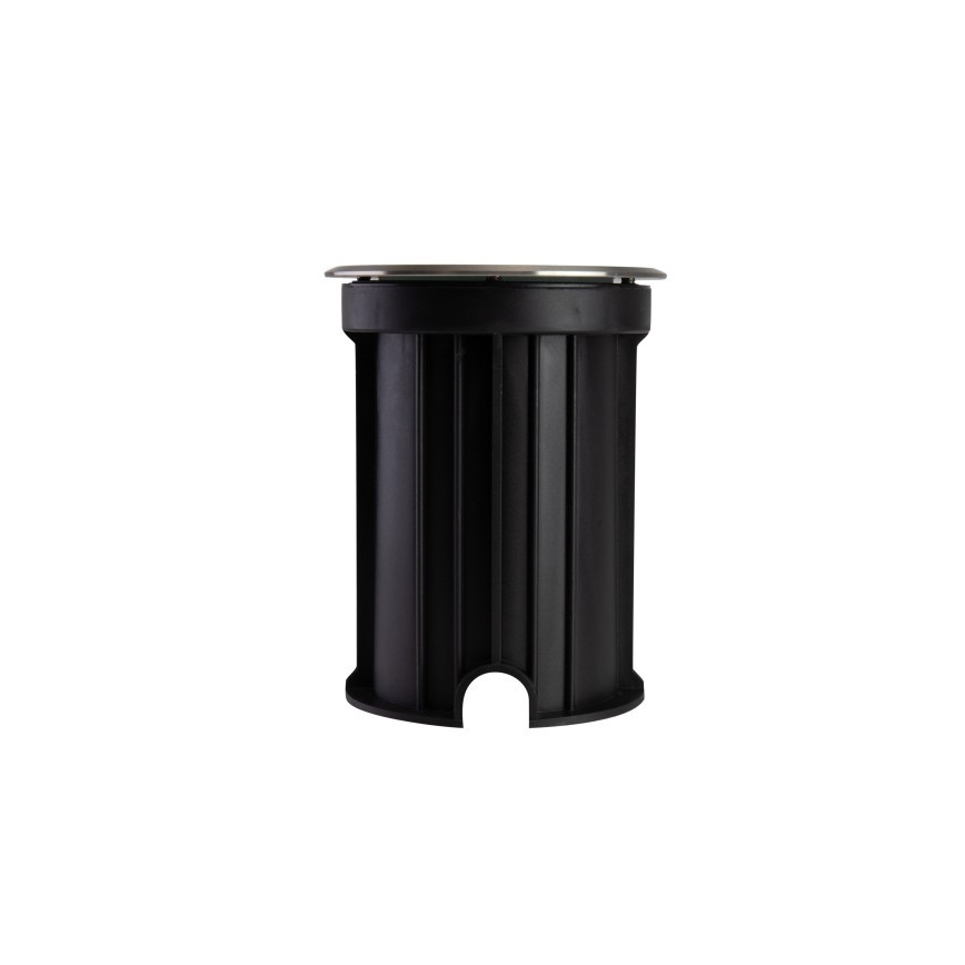 Venkovní nájezdové svítidlo LUKKA CONNECT 1xGU10/4W/230V IP67 matný chrom kulatý