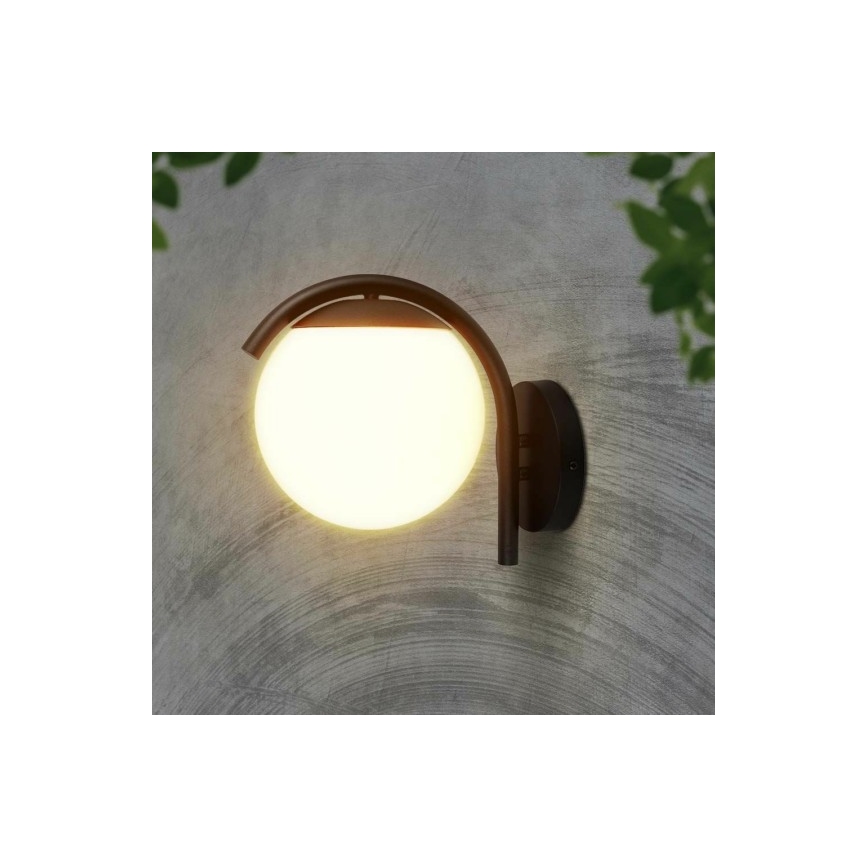 Venkovní nástěnná lampa 1xE27/60W/230V IP44 černá