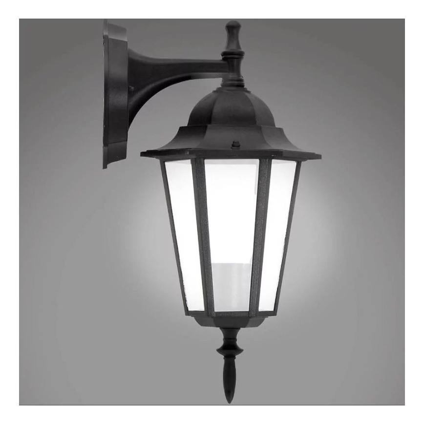 Venkovní nástěnné svítidlo 1xE27/20W/230V IP43 černá