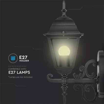 Venkovní nástěnné svítidlo 1xE27/60W/230V IP44
