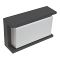 Venkovní nástěnné svítidlo ARAGO 1xE27/60W/230V IP54 antracit