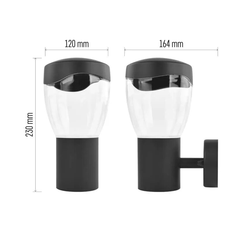 Venkovní nástěnné svítidlo ARTEO 1xE27/15W/230V IP44