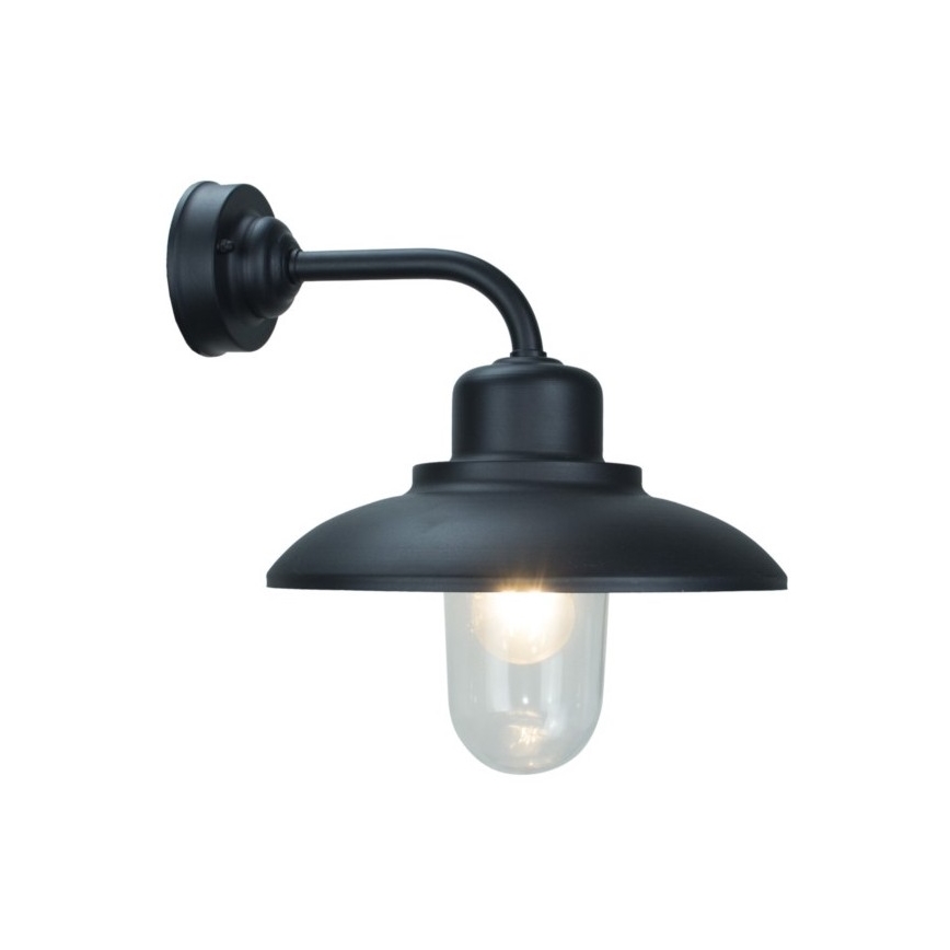 Venkovní nástěnné svítidlo BARD 1xE27/60W/230V IP44 černá