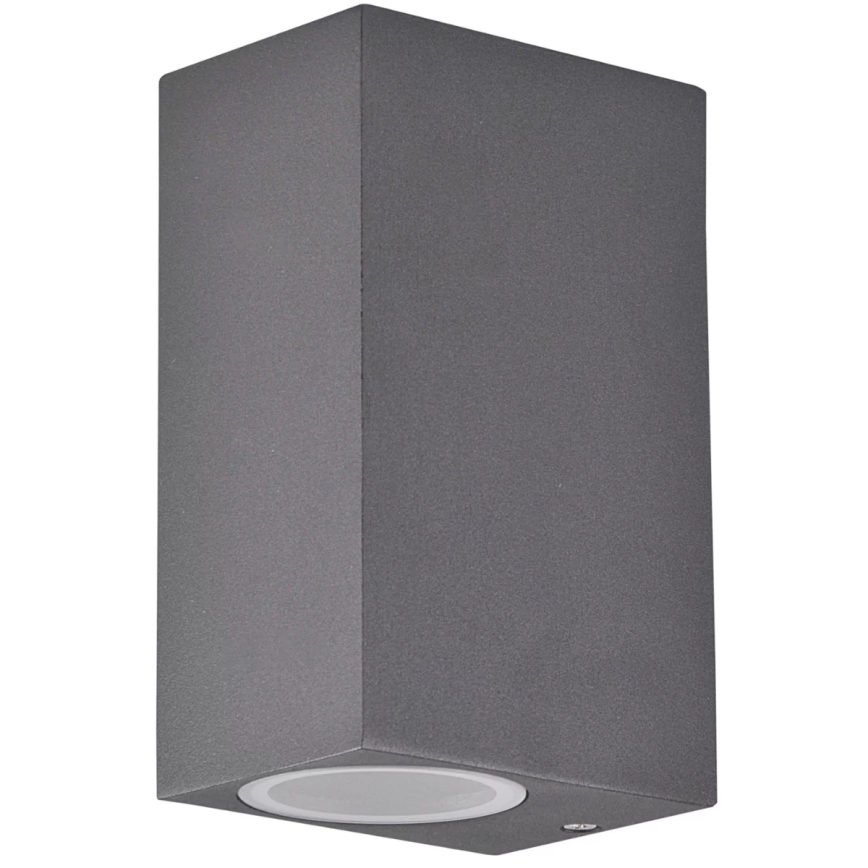 Venkovní nástěnné svítidlo BOSTON 2xGU10/10W/230V antracit