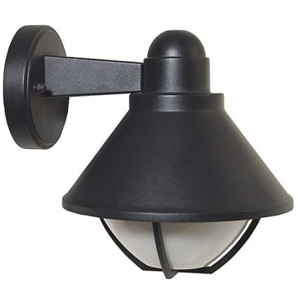 Venkovní nástěnné svítidlo EDINA 1xE27/60W/230V IP44 černá