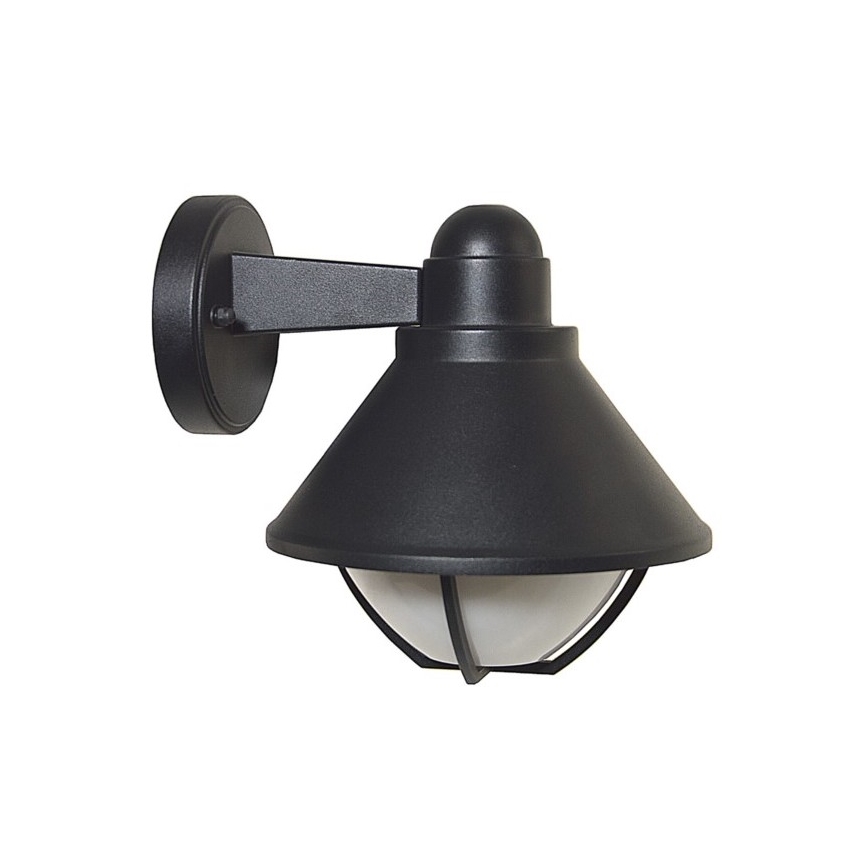 Venkovní nástěnné svítidlo EDINA 1xE27/60W/230V IP44 černá