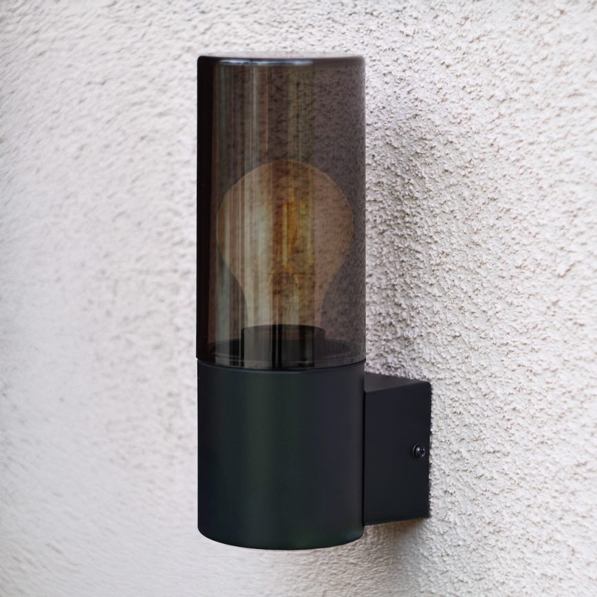 Venkovní nástěnné svítidlo HARLEM 1xE27/60W/230V IP44 černá