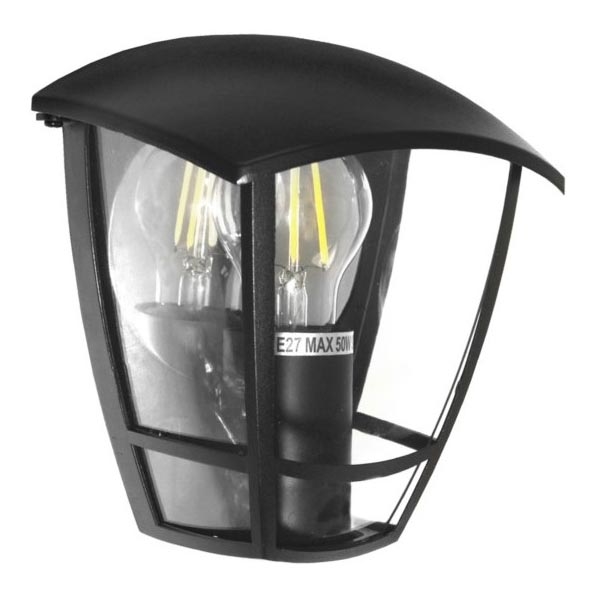 Venkovní nástěnné svítidlo JULIA 1xE27/50W/230V IP54 černá