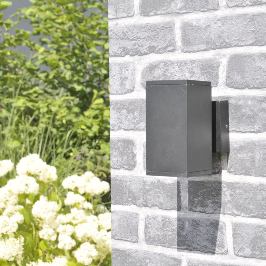 Venkovní nástěnné svítidlo MORRIS 2xGU10/35W/230V IP54