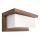 Venkovní nástěnné svítidlo NEELY 1xE27/60W/230V IP54 hnědá