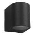 Venkovní nástěnné svítidlo OVALIS 1xGU10/35W/230V IP44 černá