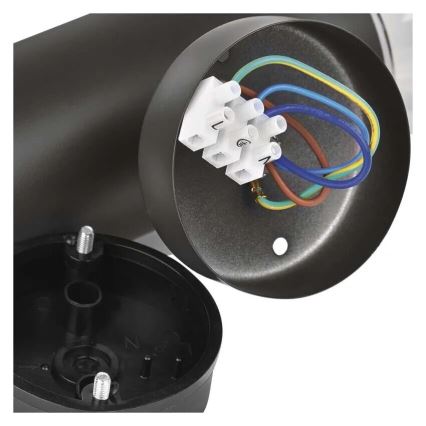 Venkovní nástěnné svítidlo se senzorem ARTEO 1xE27/15W/230V IP44
