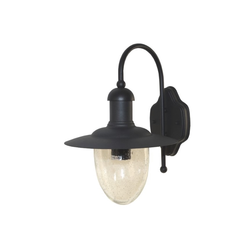 Venkovní nástěnné svítidlo TALISA 1xE27/60W/230V IP44 černá