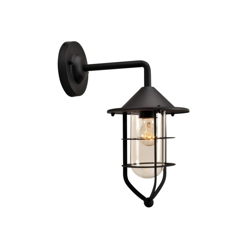 Venkovní nástěnné svítidlo TAMA 1xE27/60W/230V IP44 černá