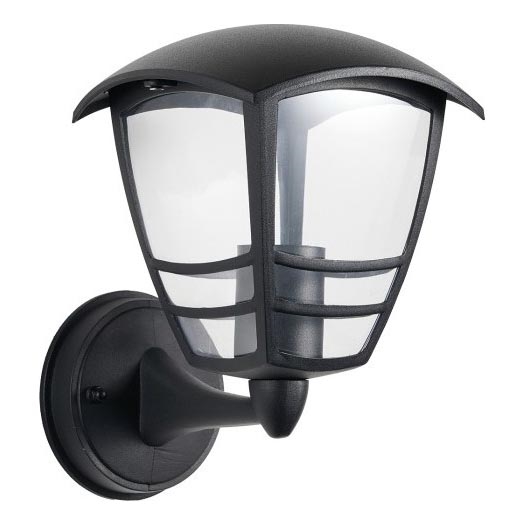 Venkovní nástěnné svítidlo TEVIO 1xE27/60W/230V IP54 černá