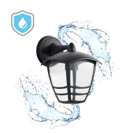 Venkovní nástěnné svítidlo TEVIO KD 1xE27/60W/230V IP54 černá