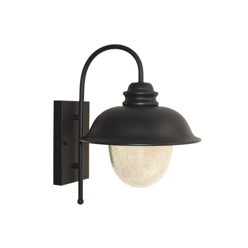 Venkovní nástěnné svítidlo ZUNA 1xE27/60W/230V IP44 černá