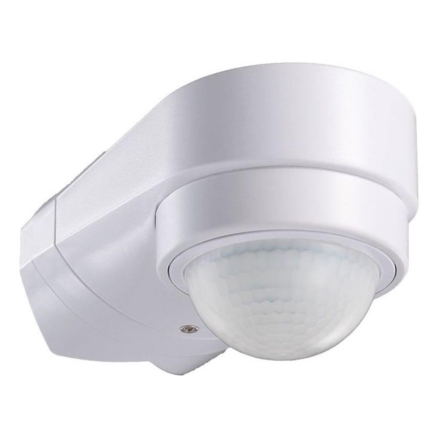 Venkovní senzor pohybu infračervený 240° 600W/230V IP65 bílá