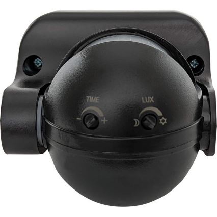 Venkovní senzor pohybu PIR 1200W/230V IP44 černá