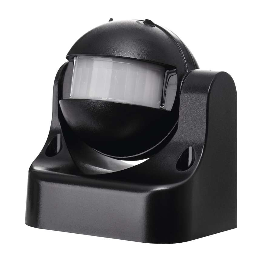 Venkovní senzor pohybu PIR B 180° 1200W/230V IP44 černý