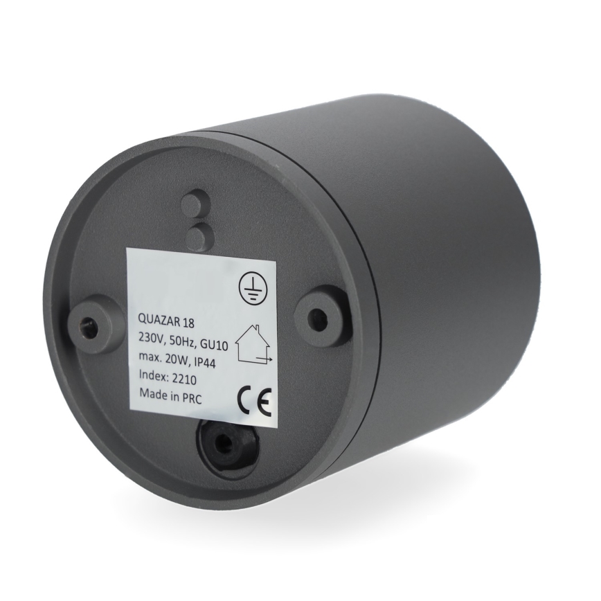 Venkovní stropní svítidlo QUAZAR 1xGU10/20W/230V IP44