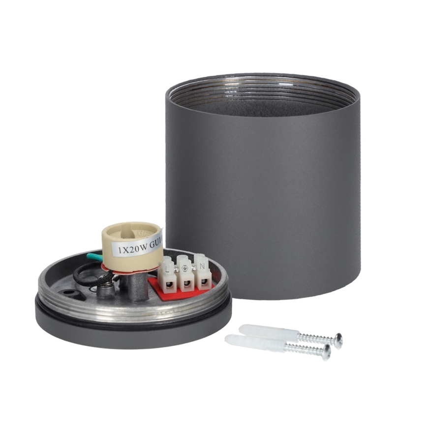 Venkovní stropní svítidlo QUAZAR 1xGU10/20W/230V IP44
