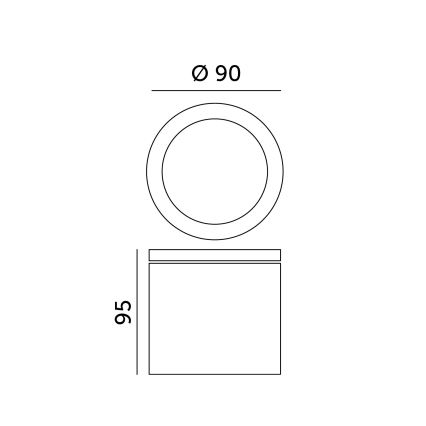 Venkovní stropní svítidlo QUAZAR 1xGU10/20W/230V IP44