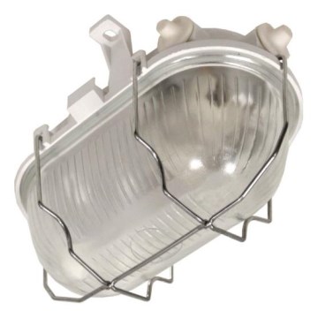 Venkovní stropní svítidlo RADUS 1xE27/60W/230V IP54 bílá