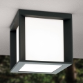 Venkovní svítidlo HENRY 1xE27/15W/230V 16x16 cm IP44 antracit