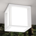 Venkovní svítidlo HENRY 1xE27/15W/230V 16x16 cm IP44 bílá