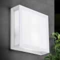 Venkovní svítidlo HENRY 2xE27/15W/230V 26x26 cm IP44 bílá