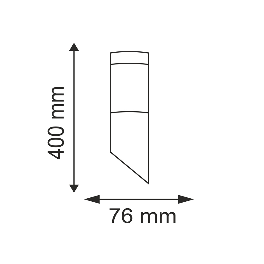 Venkovní svítidlo LIVIA 1xE27/10W/230V IP44