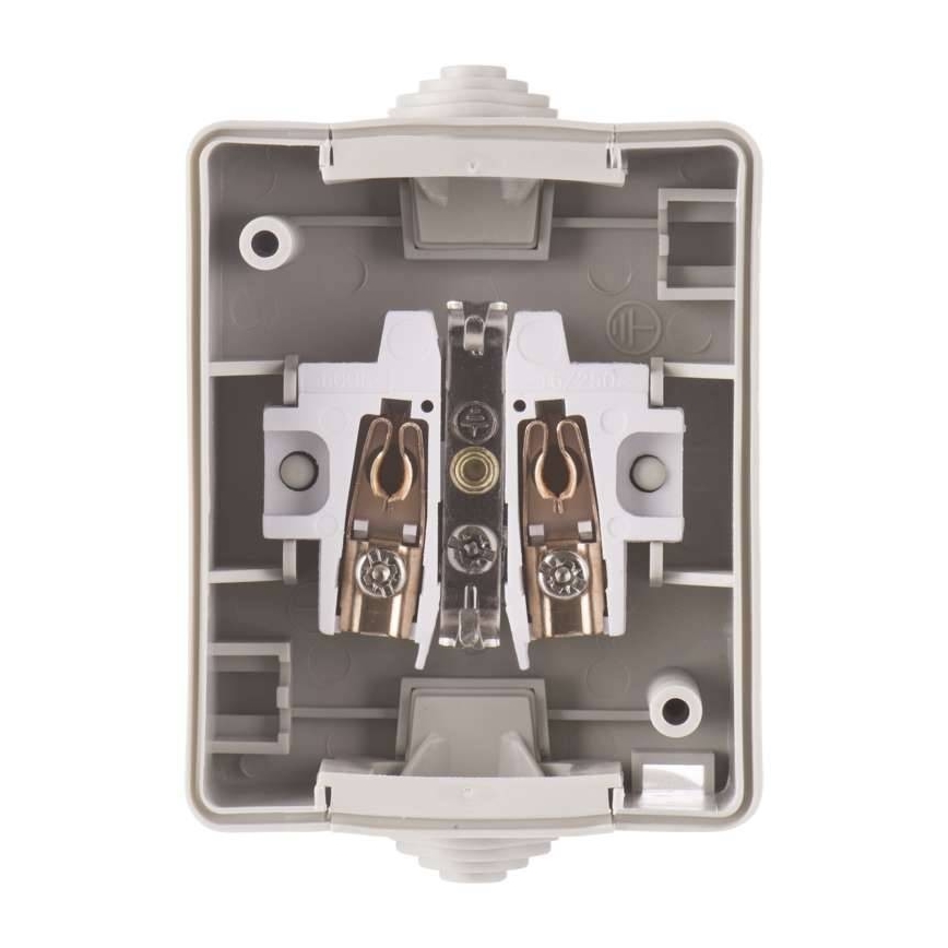 Venkovní zásuvka SCHUKO 250V/16A IP44