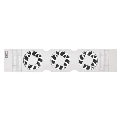 Ventilátor pod topení 5/230V bílá