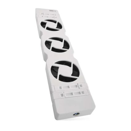 Ventilátor pod topení 5/230V bílá
