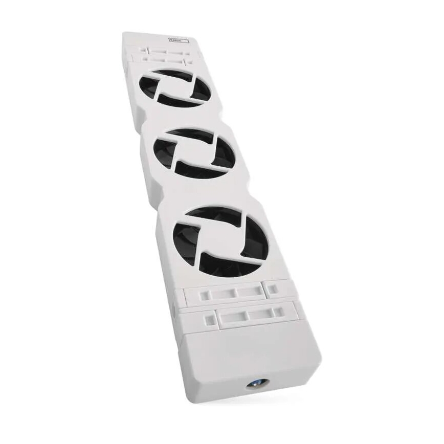 Ventilátor pod topení 5/230V bílá