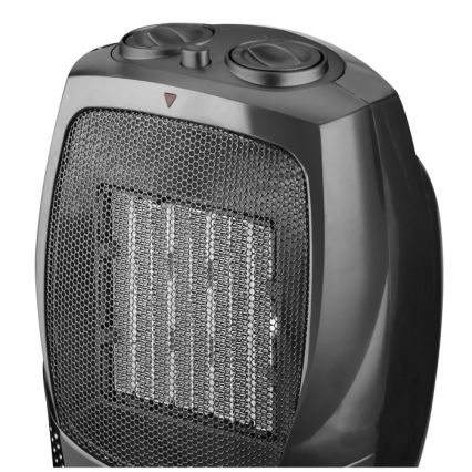 Ventilátor s keramickým topným tělesem RIN 1500W/230V černá