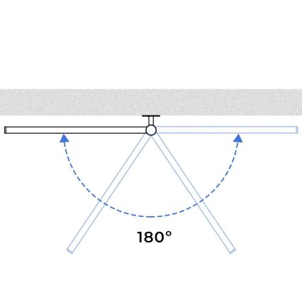Vertaduro - Elektrický otočný sušák na ručníky s termostatem ARA 105W/230V 82x49 cm IP44 černá