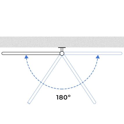 Vertaduro - Elektrický otočný sušák na ručníky s termostatem ELA 120W/230V 80x49 cm IP44 bílá