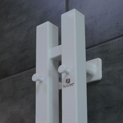 Vertaduro - Elektrický sušák na ručníky s termostatem VEO 106W/230V 150x9 cm IP44 bílá pravá