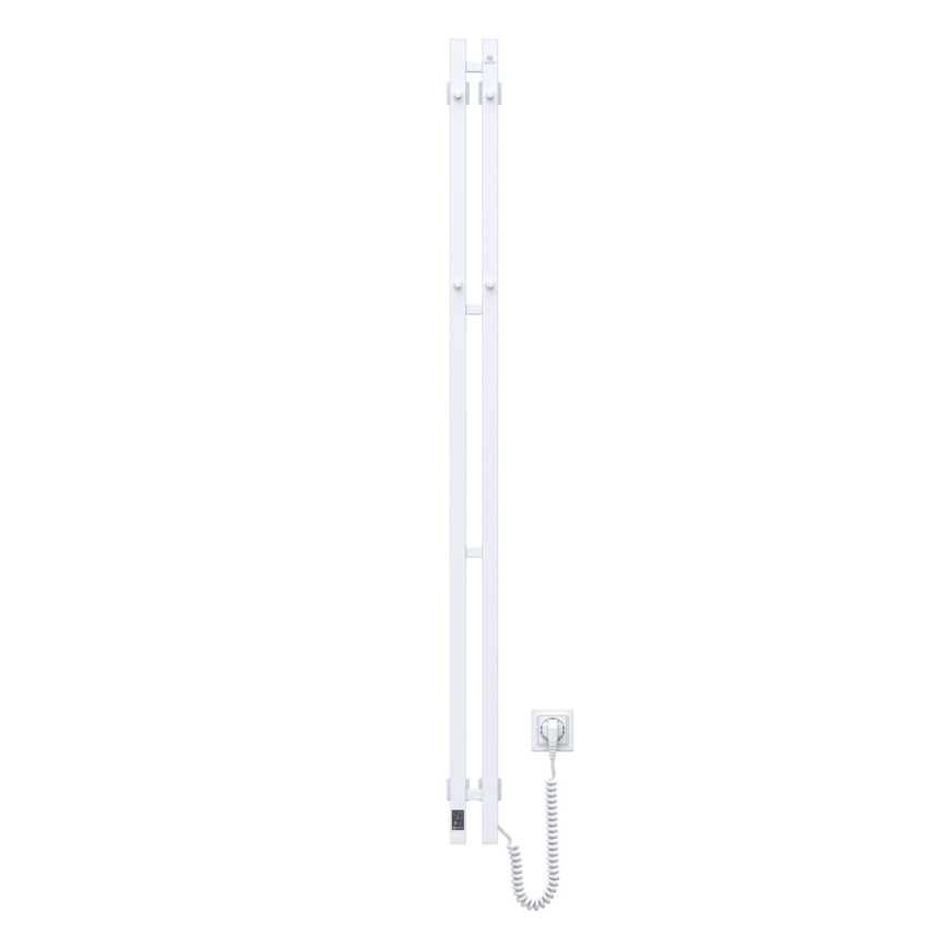 Vertaduro - Elektrický sušák na ručníky s termostatem VEO 106W/230V 150x9 cm IP44 bílá pravá