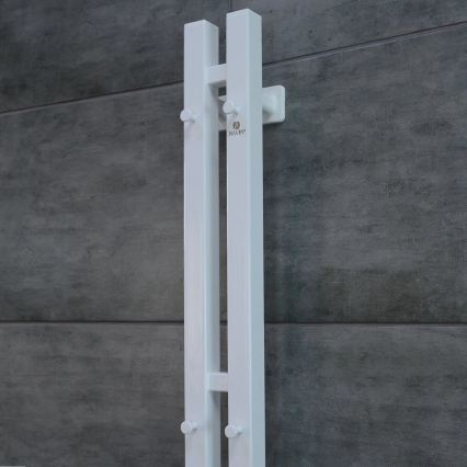 Vertaduro - Elektrický sušák na ručníky s termostatem VEO 70W/230V 120x9 cm IP44 bílá pravá