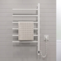 Vertaduro - Elektrický otočný sušák na ručníky s termostatem ARA 105W/230V 80x49 cm IP44 bílá