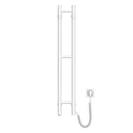 Vertaduro - Elektrický sušák na ručníky VEO 46W/230V 100x16 cm IP44 bílá pravá