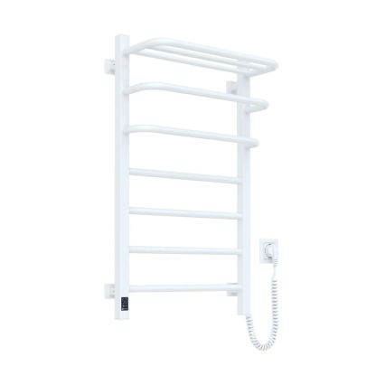 Vertaduro - Elektrický sušák na ručníky s termostatem DOR 155W/230V 80x48 cm IP44 bílá pravá