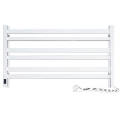 Vertaduro - Elektrický sušák na ručníky s termostatem AVA 181W/230V 50x90 cm IP44 bílá pravá