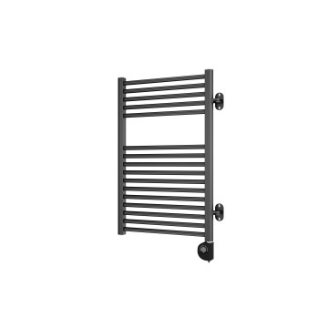 Vertaduro - Koupelnový otočný radiátor s termostatem MEG 400W 78x50 cm antracit