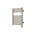 Vertaduro - Koupelnový otočný radiátor s termostatem MEG 400W 78x50 cm taupe