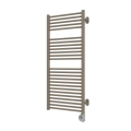 Vertaduro - Koupelnový otočný radiátor s termostatem MEG 600W 118x50 cm taupe